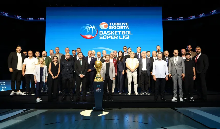 Basketbol Süper Ligi 2025-2026 sezonu fikstür çekimi yapıldı