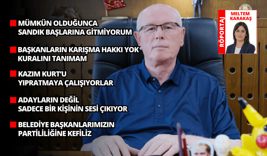 “Kazım Kurt’u olayların içine çekmeye çalışıyorlar”