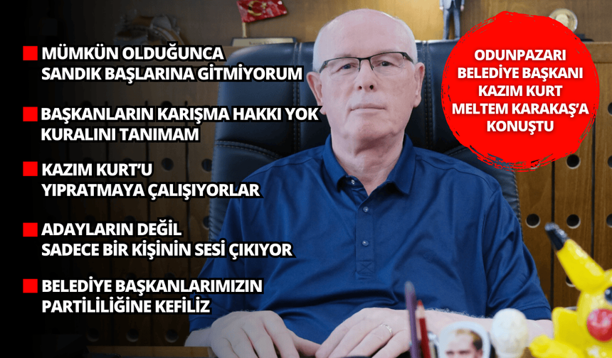 “Kazım Kurt’u olayların içine çekmeye çalışıyorlar”