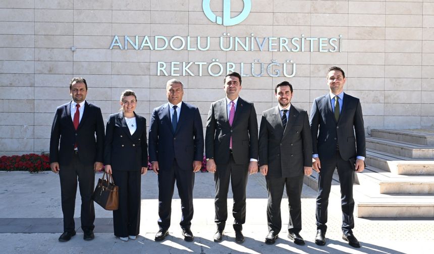 Anadolu Üniversitesi'nde uluslararası öğrenciler için ortak projeler görüşüldü