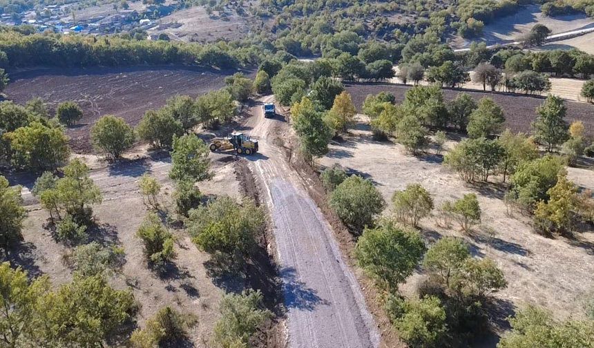 Eskişehir'de yeni bağlantı yolu yapılıyor
