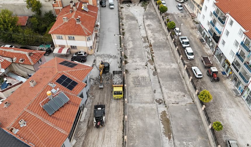 Emirdağ'da modern ulaşım ağı oluşturuluyor