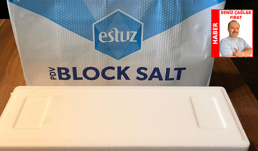 ESTUZ'dan İngiltere'ye "Blok Tuz" ihracatı