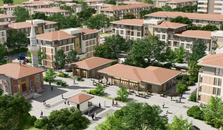 Eskişehir’de inşa edilecek evler ilk kez görüntülendi! İşte Yüzyılın Konut Projesi