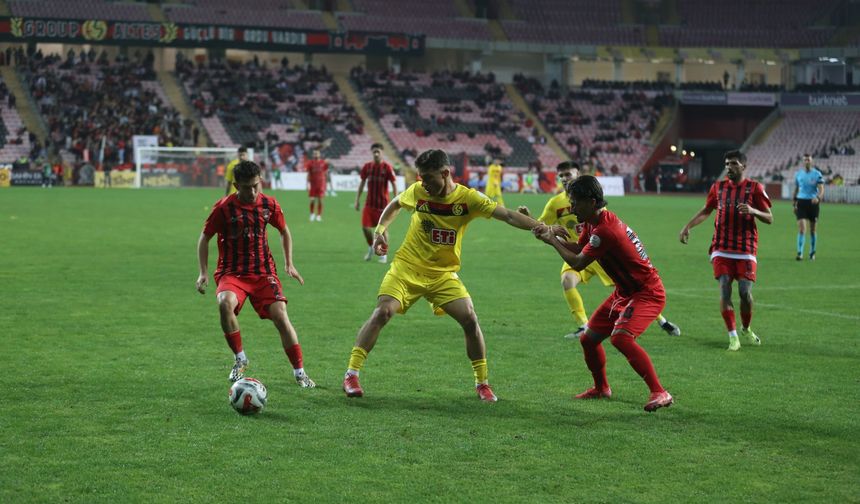 Eskişehirspor Denizli'yi geçemedi!