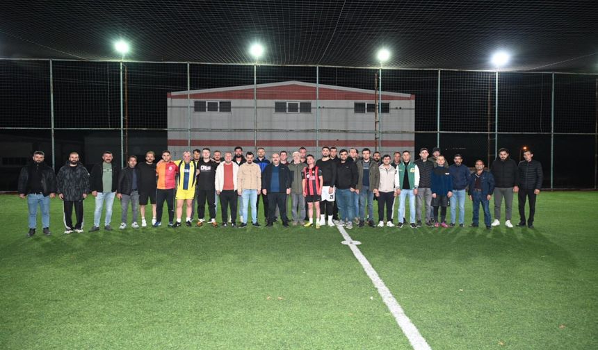 İnönü Belediyesi personelleri dostluk maçında buluştu