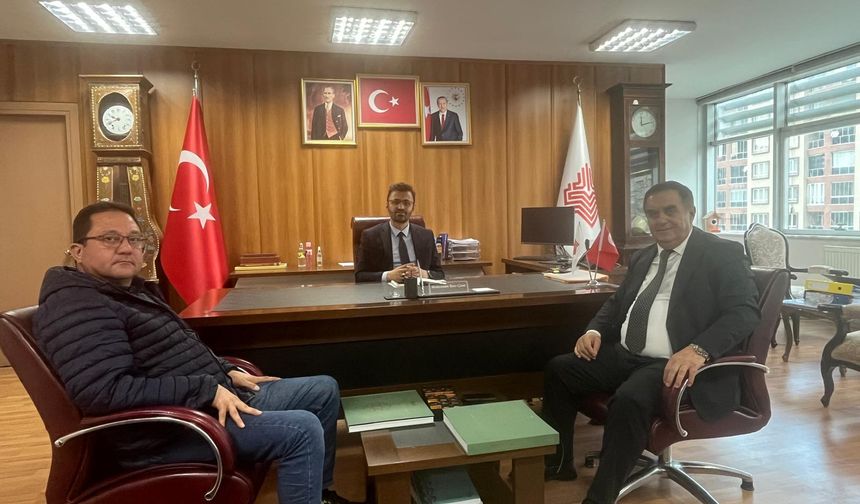 Başkanı Gündoğan Kütahya Vakıflar Bölge Müdürlüğü’ne ziyaret