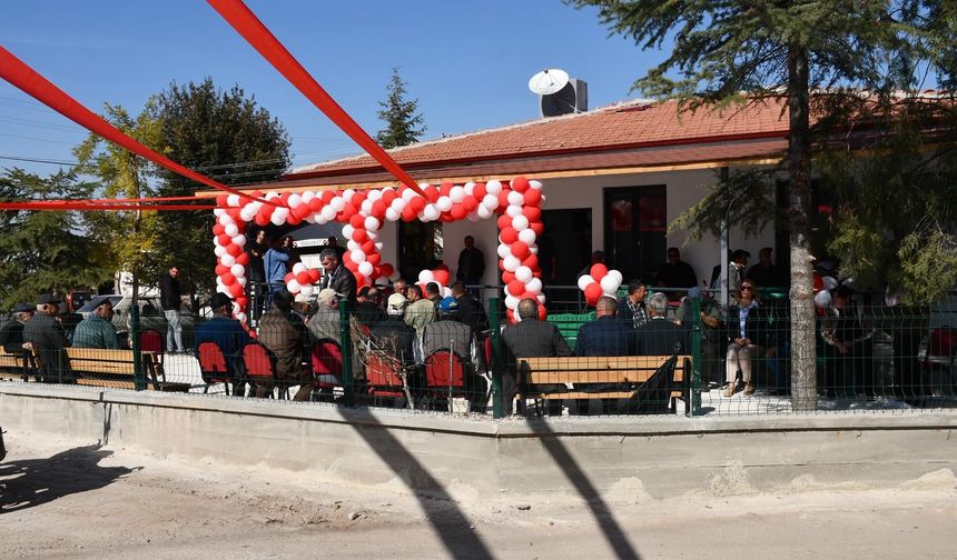 Eskişehir'de yeni sosyal tesis hizmete açıldı