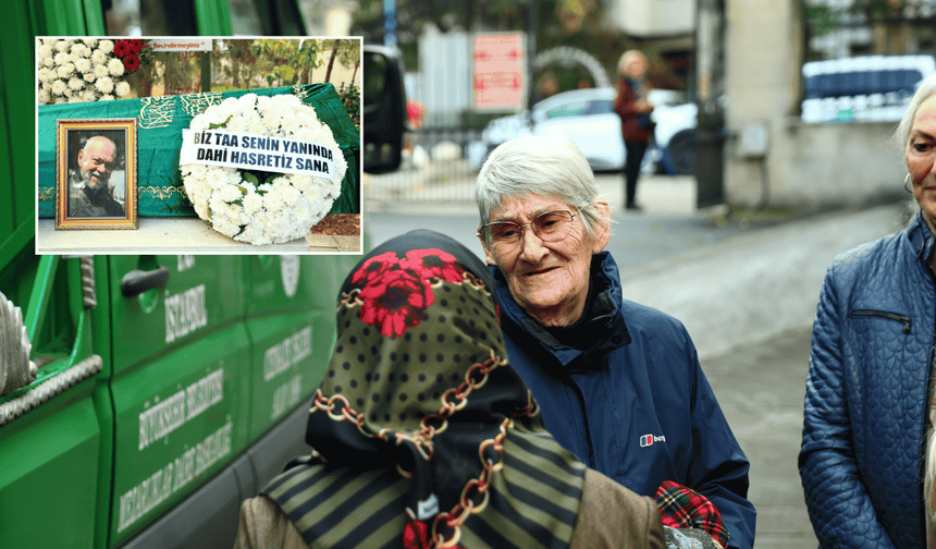 Canan Karatay, 47 yıllık hayat arkadaşına veda etti