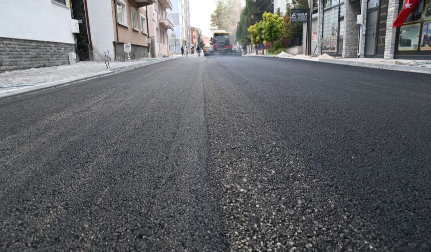 Emirdağ'da 15 bin metrekarelik asfalt çalışması tamamlandı