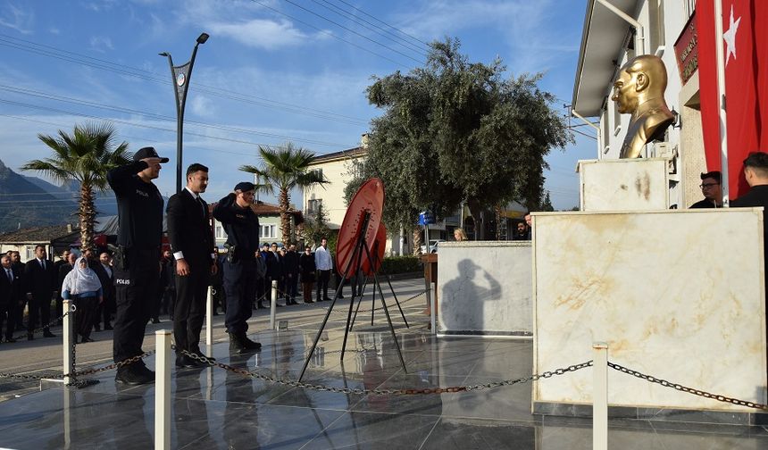 Mihalgazi'de Atatürk saygı ve özlemle anıldı