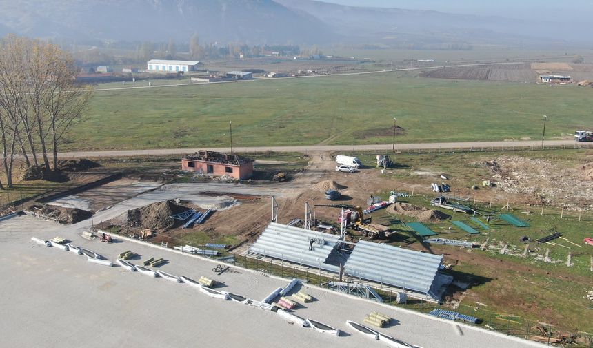 İnönü Spor Kompleksi modern tribünlerle güçlenecek