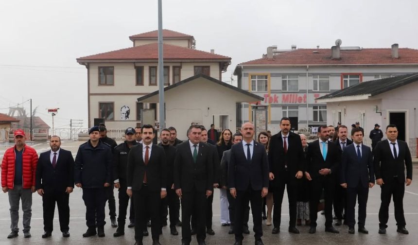 Mihalıççık’ta 24 Kasım Öğretmenler Günü töreni düzenlendi