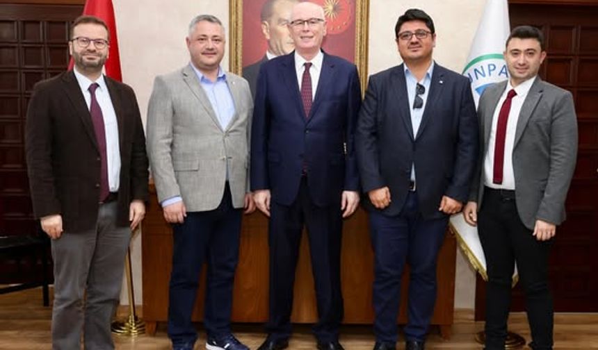 İMO Eskişehir Şubesi’nden Odunpazarı Belediyesi’ne teşekkür ziyareti