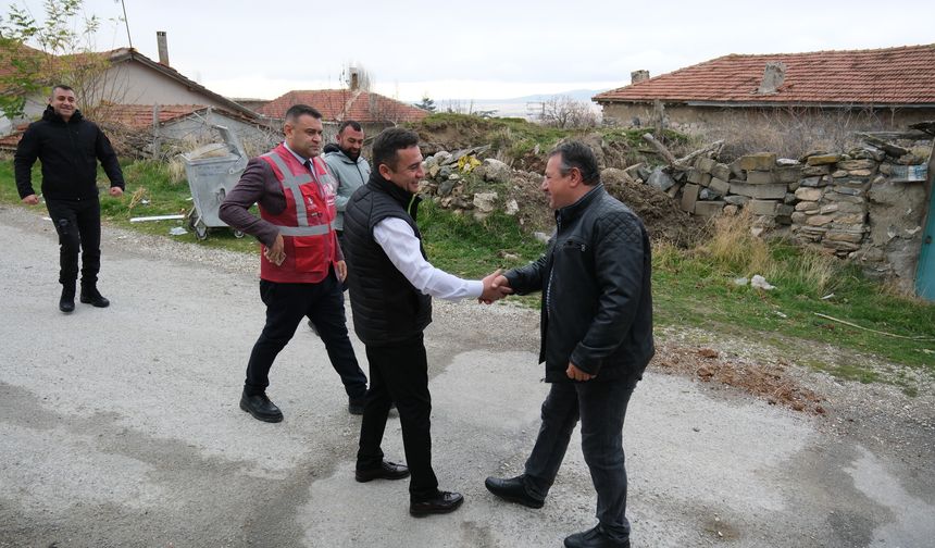 Sivrihisar'da köy konağı çalışmaları tamamlandı