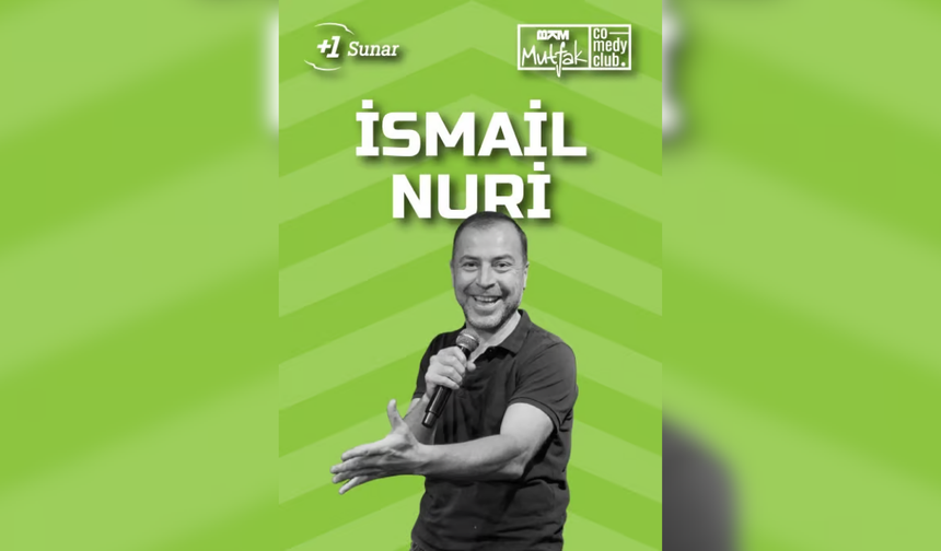 Eskişehir İsmail Nuri'nin stand up gösterisiyle kahkahaya doyacak