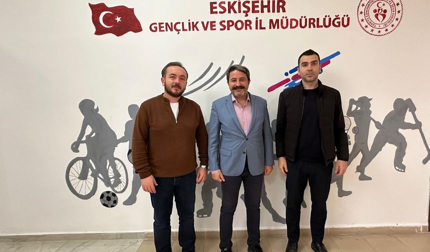 Fethi Heper Spor Ortaokulundan Eskişehir Gençlik ve Spor İl Müdürlüğüne ziyaret