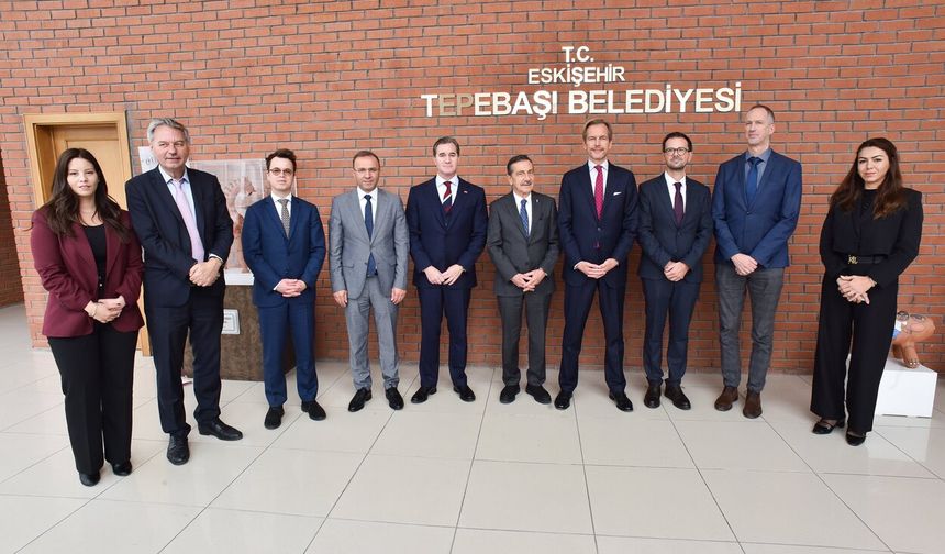 Ahmet Ataç, Belçika'nın Ankara Büyükelçisini ağırladı