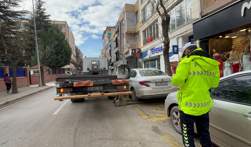 Eskişehir'de kurallara uymayan sürücüler ekiplere yakalandı