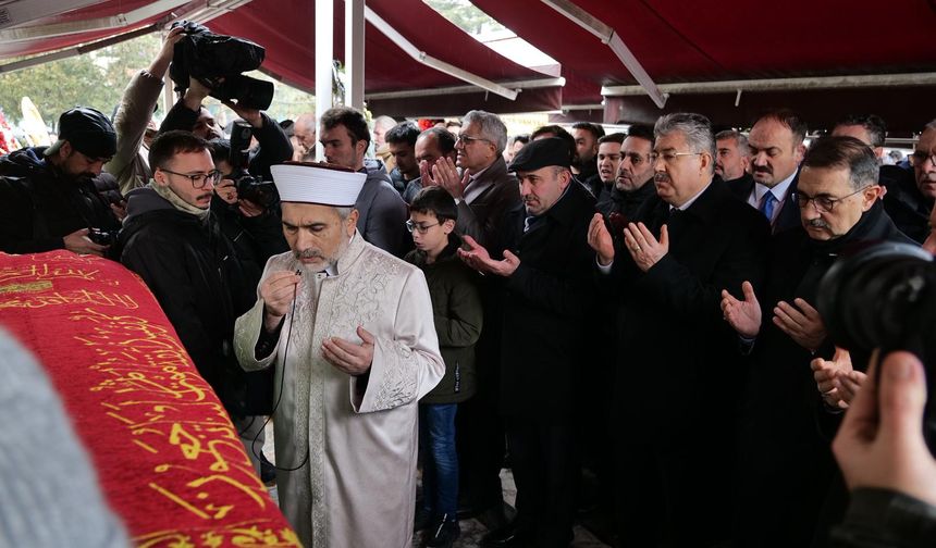 Gürhan Albayrak'ın kayınpederi son yolculuğuna uğurlandı