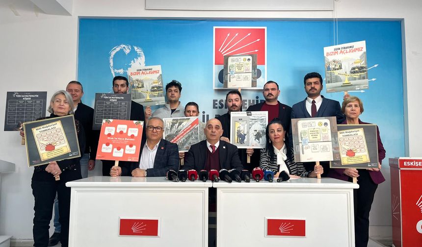 CHP Odunpazarı İlçe Başkanı Çınar: “Sarayın takvimi dolmuştur”