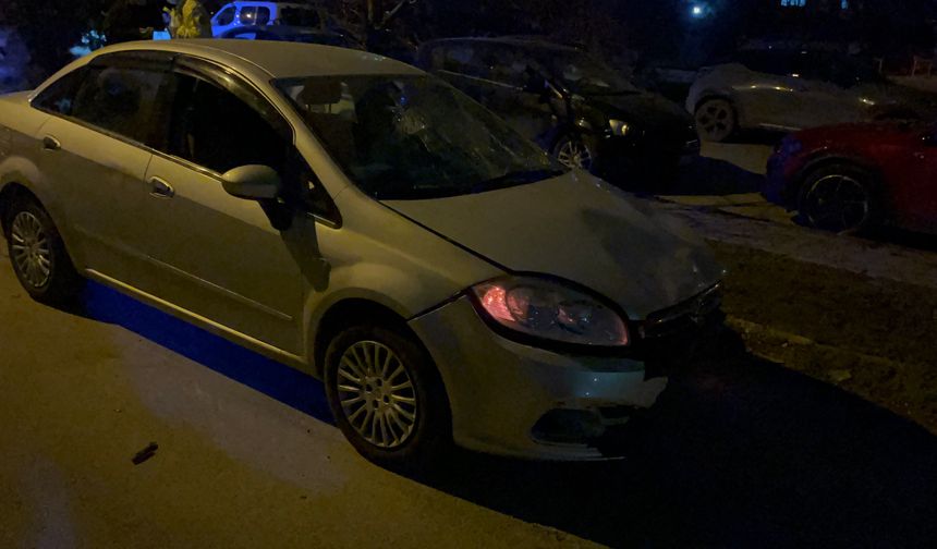 Eskişehir'de 17 yaşındaki sürücü, bisiklete çarptı! 2 kişi yaralandı