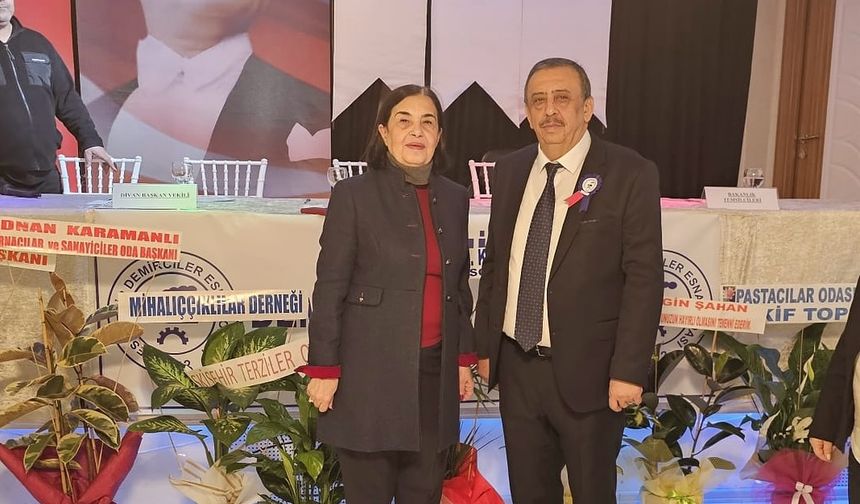 Eskişehir Demirciler Odası’nda Cemalettin Ürgüp yeniden başkan!