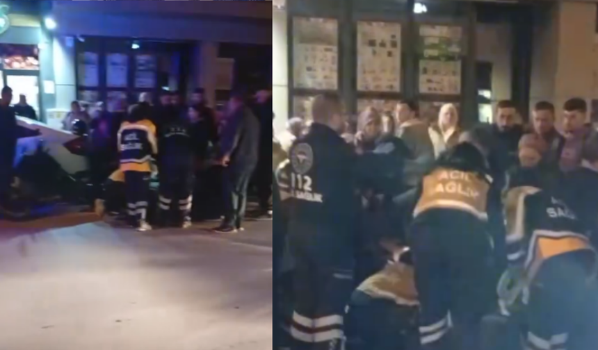 Eskişehir'de karşıya geçmek isteyen anne ve çocuğa motosiklet çarptı