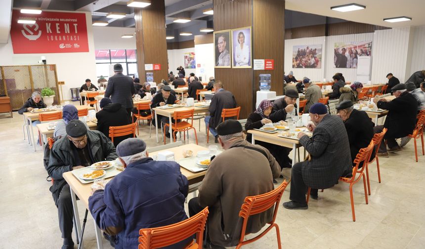 Eskişehir Kent Lokantaları'nda duygu dolu anlar yaşandı