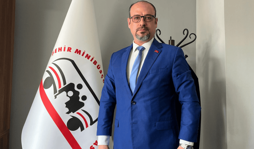 Minibüsçüler Odası Başkanı Güvenç yeniden adaylığını açıkladı