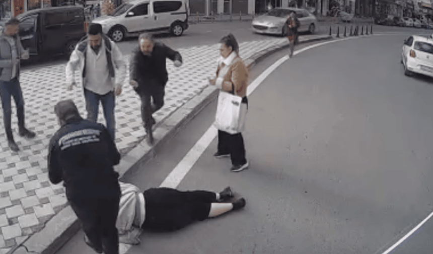 Otobüsün çarptığı kadın hayatını kaybetmişti: Kazanın görüntüleri ortaya çıktı