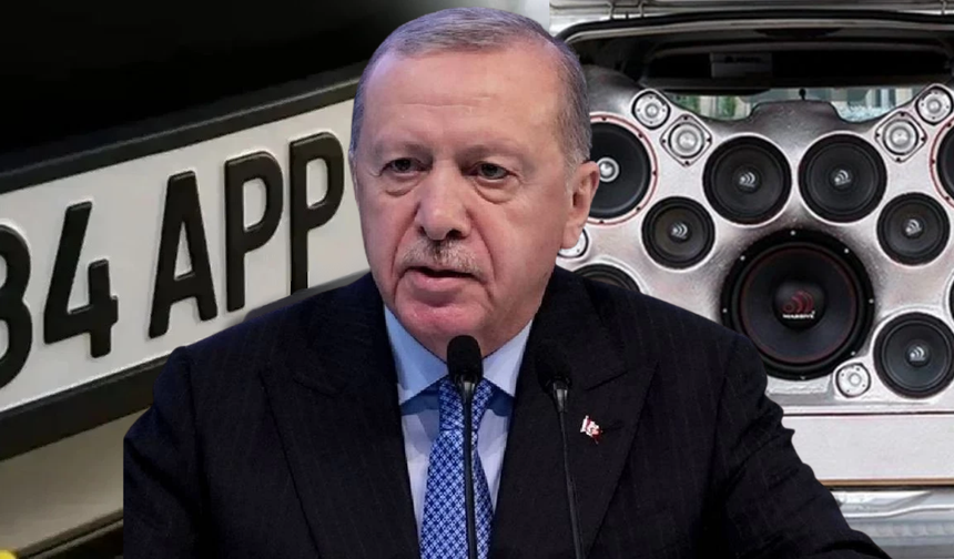 Cumhurbaşkanı Erdoğan'dan app plaka, ses ve görüntü sistemi düzenlemelerine ilişkin açıklama
