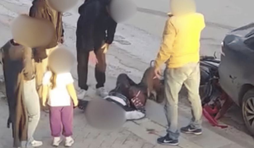 Eskişehir'de motosiklet otomobile arkadan çarptı