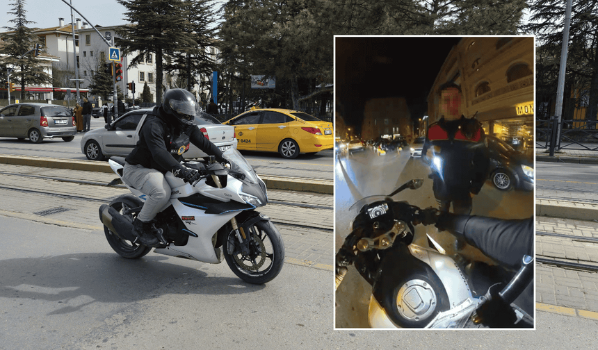 Eskişehir'de polis ve kurye arasındaki ceza sohbeti gündem oldu