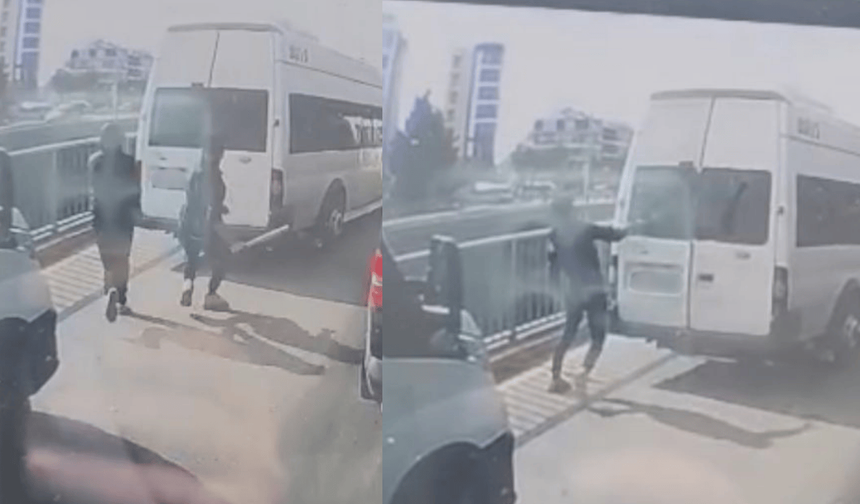 Eskişehir'de sopalı saldırı! Aracın camlarını kırdılar