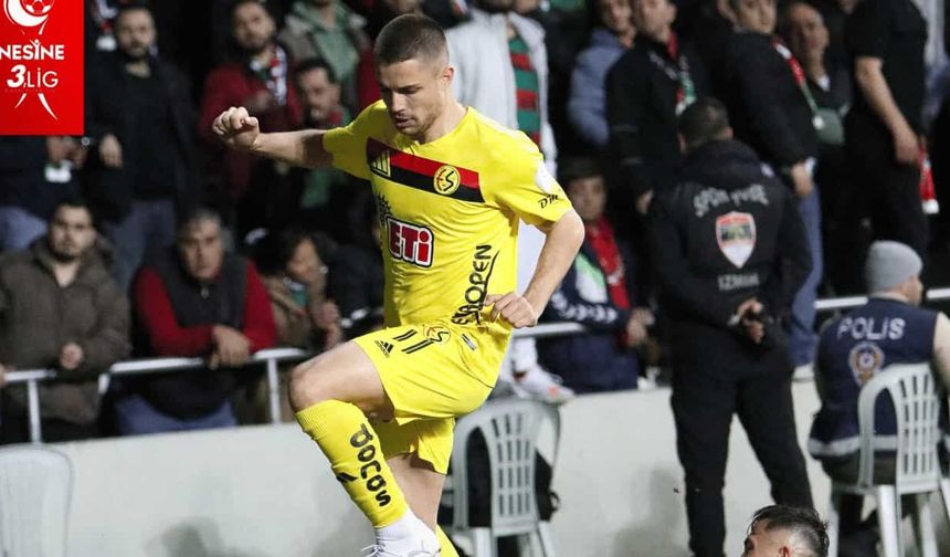 Eskişehirspor-Karşıyaka maçında gol sesi çıkmadı