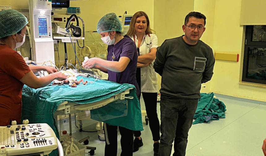 Konya-Eskişehir arasında 700 gramlık bebek için hayat kurtarma operasyonu!