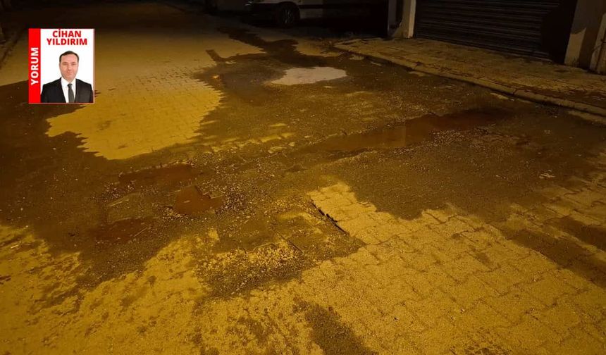 Önce şu yolları, kaldırımları düzeltelim!