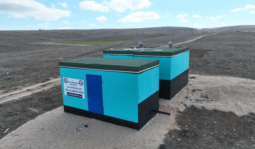 ESKİ, 2025 yılında 24 yeni su deposunu hizmete aldı