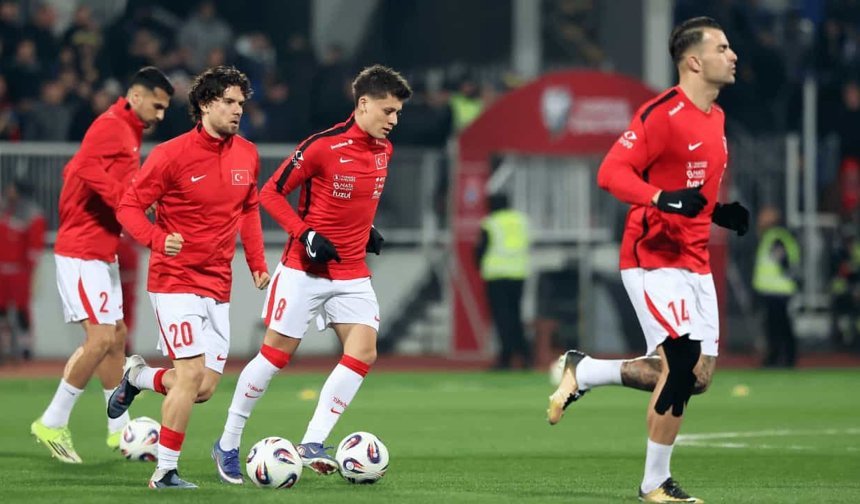 A Milli Takım tarih yazmak için sahada! İlk yarı sona erdi