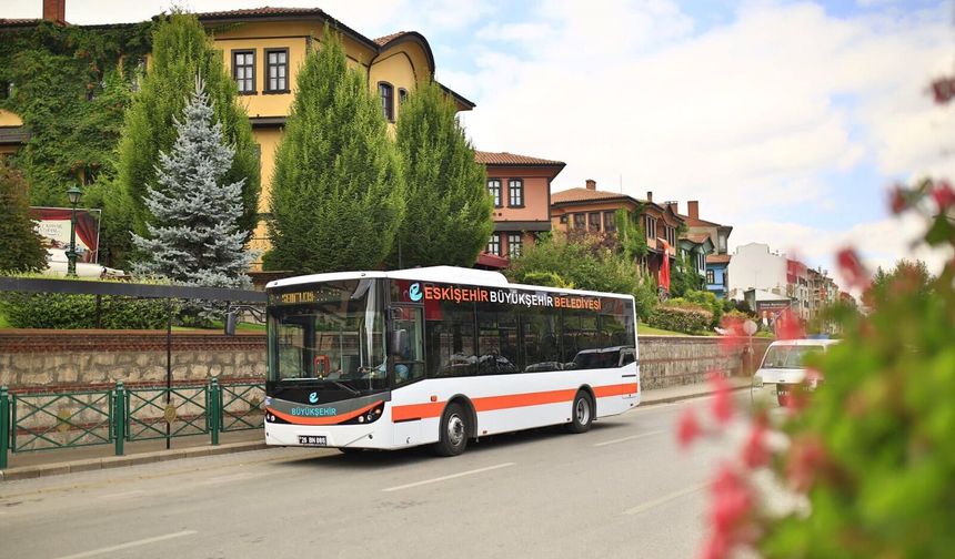Eskişehir'de bazı otobüslerin güzergahları değişti