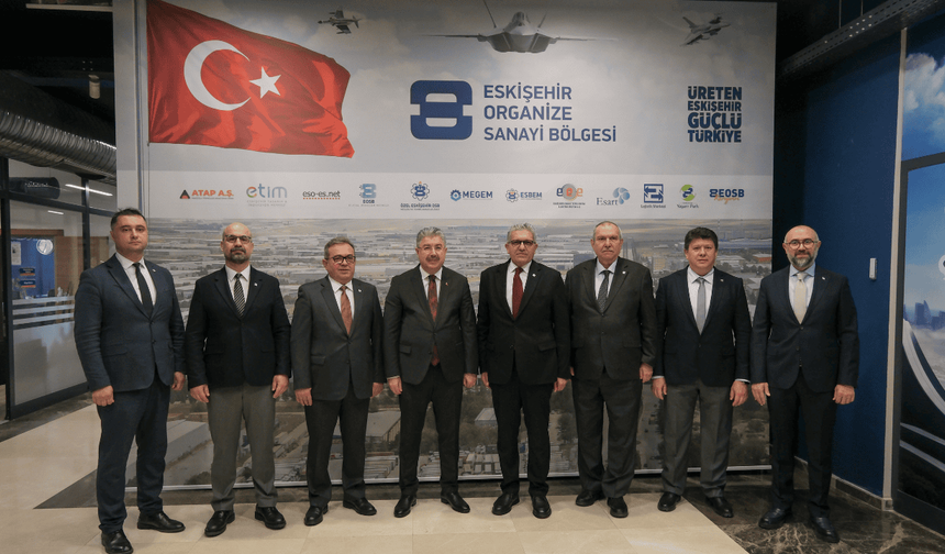 Vali Yılmaz'dan Eskişehir OSB'ye ziyaret