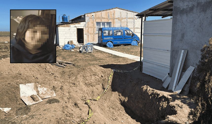 Eskişehir'de 10 gündür aranıyordu: Babası öldürüp, bahçeye gömmüş!