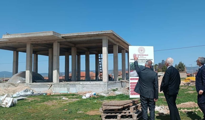 Alpulu vatandaşlar erişilebilir sağlık hizmetine kavuşacak