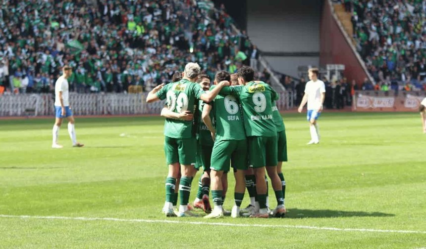 Bursaspor, Ankara Demirspor’u Eskişehir’de mağlup etti