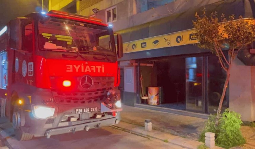 Eğlence kabusa döndü: Eskişehir’de mekanda yangın
