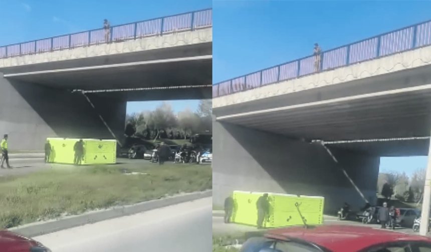 Eskişehir'de canına kıymaya kalktı: İkna çalışmaları sürüyor