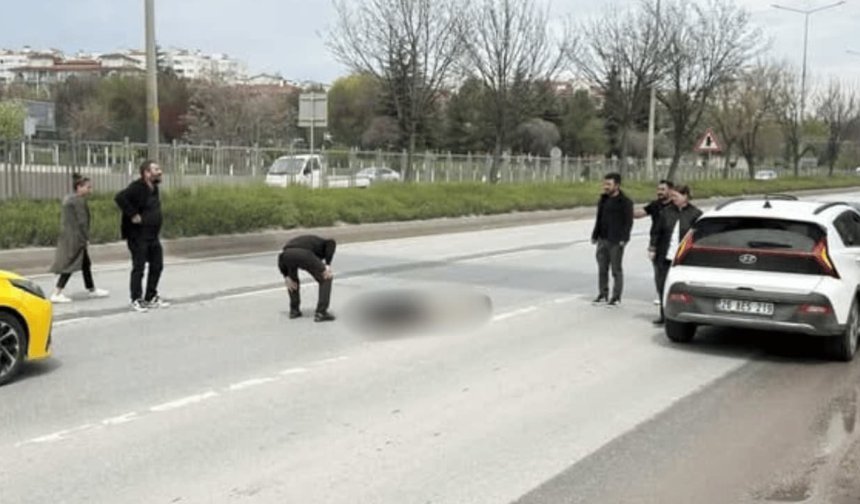 Eskişehir'de üst geçitten atlayan şahıs hayatını kaybetti