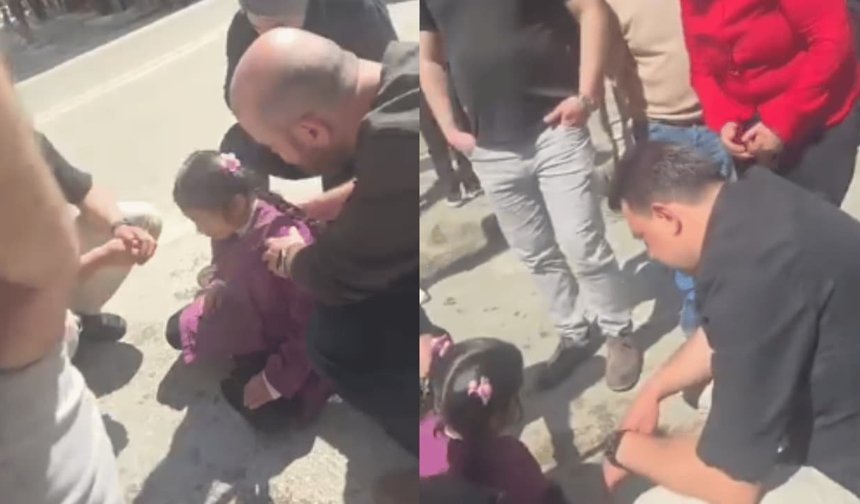 Eskişehir'de motosiklet, bisiklet süren anne ve kıza çarptı