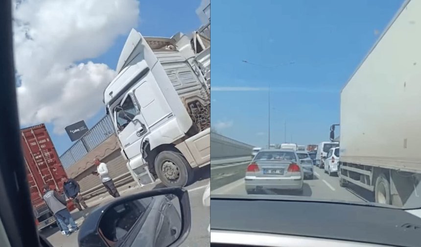 Eskişehir'de aynı noktada ikinci kaza: Bu kez 2 tır çarpıştı